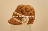 Toquinha newborn charme
