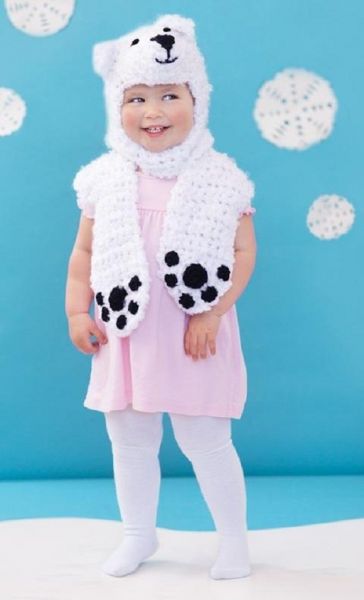 TOQUINHA URSINHO PANDA BEBÊ